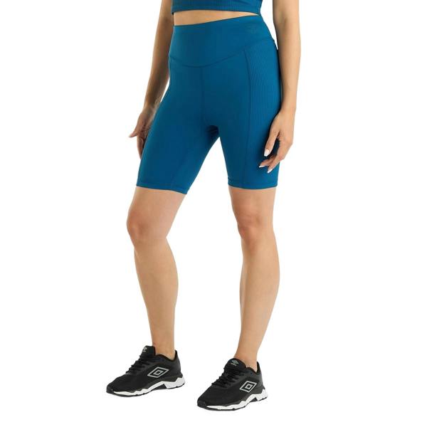 Umbro Womens/Ladies Pro Training Cycling Shorts - Poseidon - 