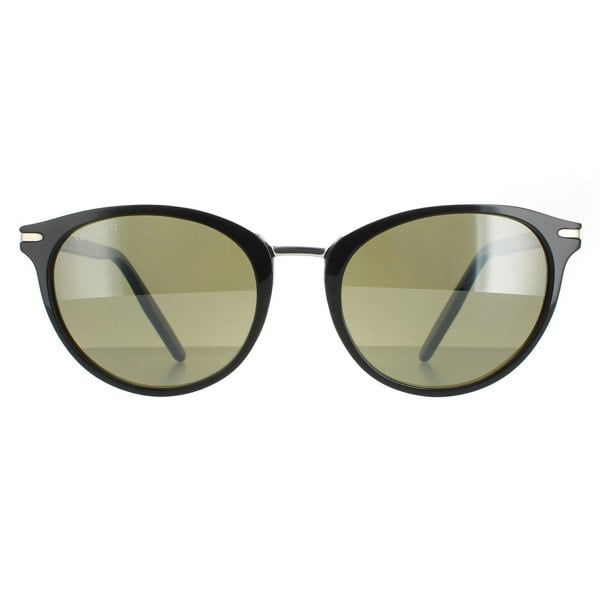 Serengeti Sunglasses Elyna 8967 Shiny Black Mineral Polarized Green 555nm