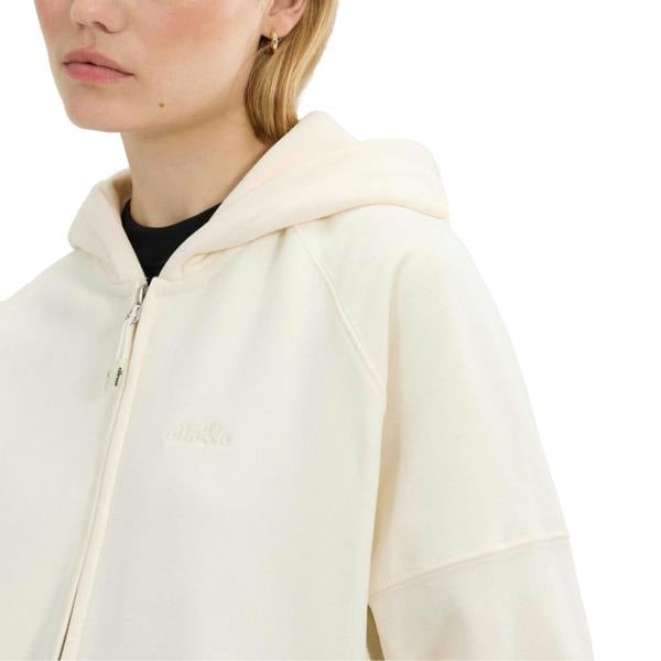 Ellesse Womens/Ladies Pianella Full Zip Hoodie - Off White - 