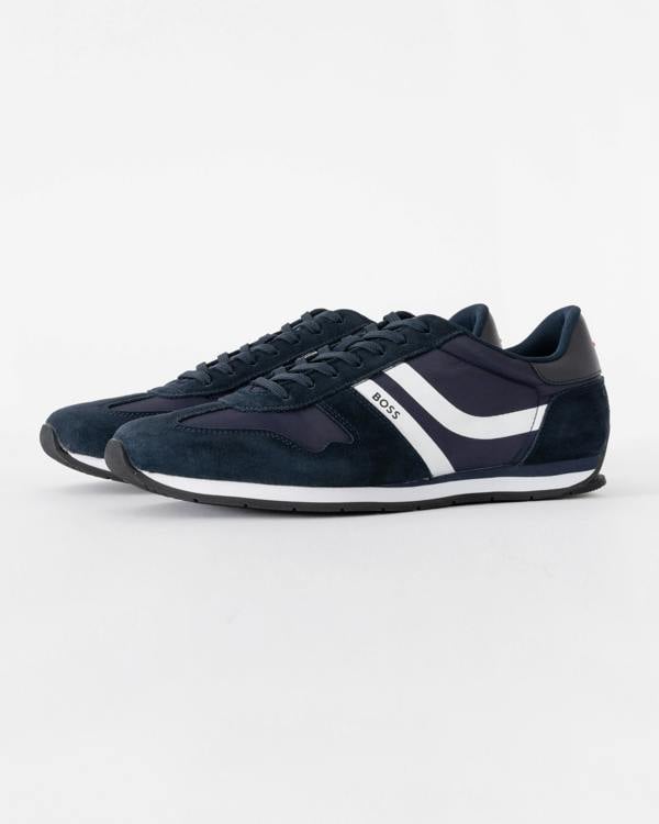 BOSS Orange Levon Runn Nymi Mens Trainers - Dark Blue 401