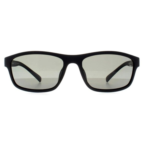 Timberland Sunglasses TB9237 02R Matte Black Green Polarized