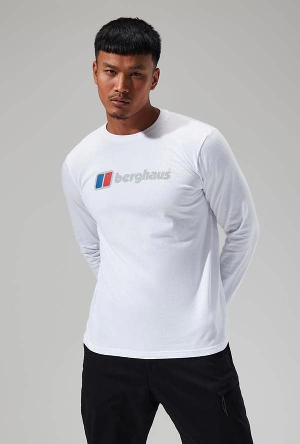 Berghaus Organic Big Logo Long Sleeve T-Shirt