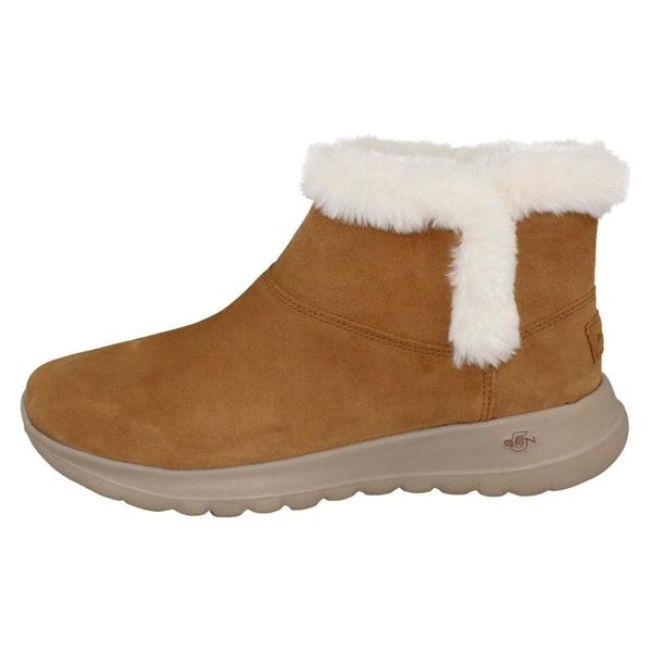 Skechers Ladies Skechers Go Joy Pull On Ankle Boots Bundle Up 15501