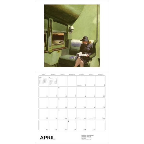 Edward Hopper Calendar 2027, Wall Calendars, Month To View, Art, Gift