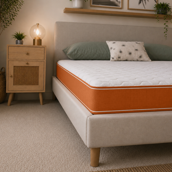 eXtreme Comfort Shorty Memory Foam Sprung Mattress - Coil Springs & Memory Foam Layer