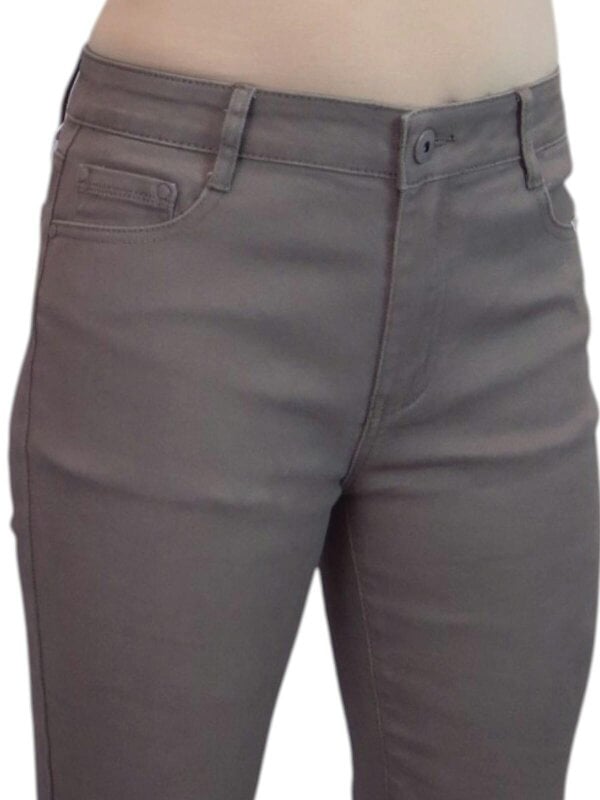 Paulo Due Women's High Waist Soft Stretch Slim Tapered Jeans