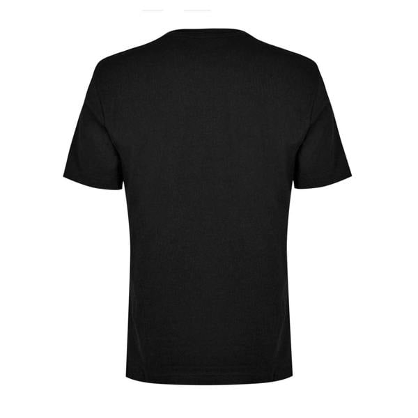 Boss Mens Stitched Cotton Logo T-Shirt - Black - 