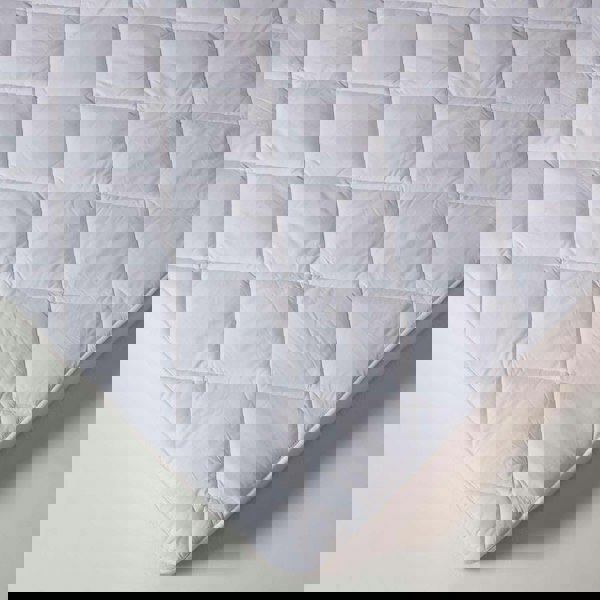 HOMESCAPES Luxury Extra Thick 500 GSM Cotton Mattress Topper Euro Size