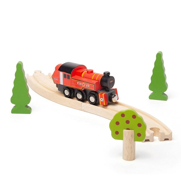 Bigjigs Rail Ivatt Engine - Red