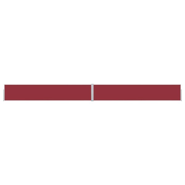 Berkfield Patio Retractable Side Awning 170x1200 cm Red
