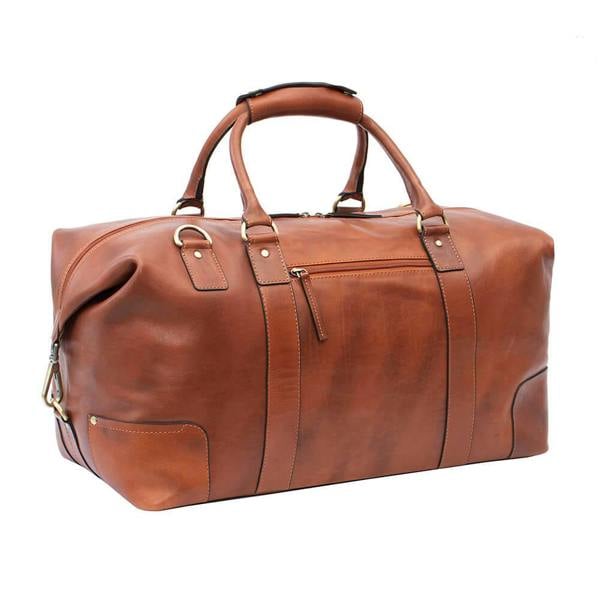 PRIMEHIDE Leather Holdall Vintage Style Duffle Bag Ridgeback
