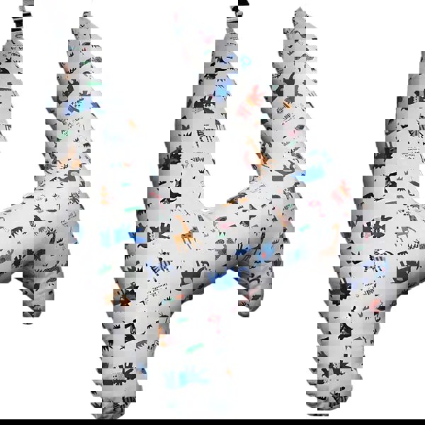 anycoplus Anypillow Car Travel Pillow UShape Tiny Zoo Animal Pattern Children Travel Pillow Cushion for Car Seat, Safety Neck Pillow for Kids