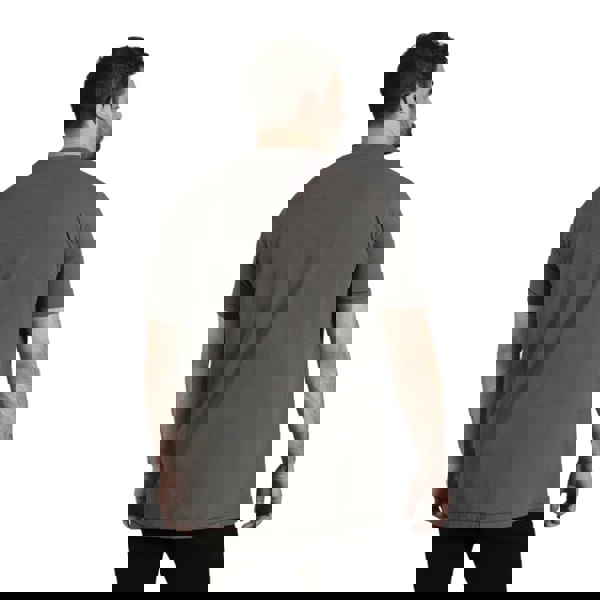 Duke Mens D555 Clydebank Black Ice AC/DC Kingsize T-Shirt - Charcoal Marl