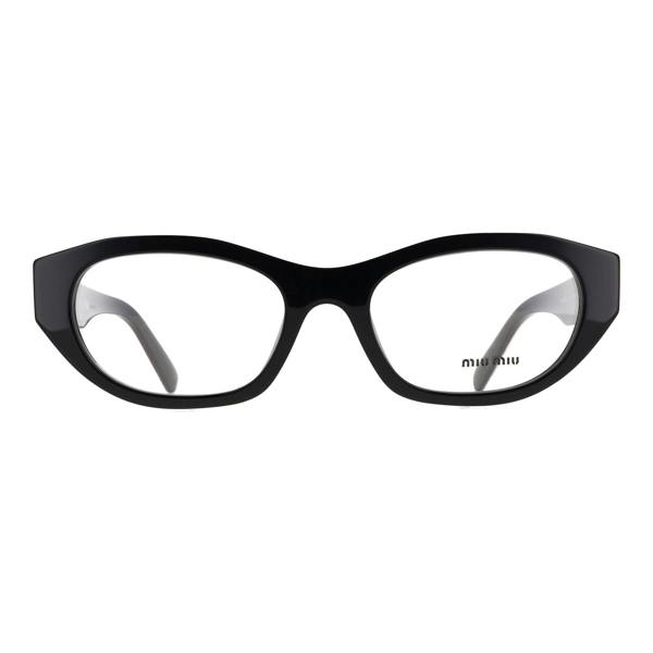 Miu Miu Glasses Frames MU03WV 16K1O1 Black Women