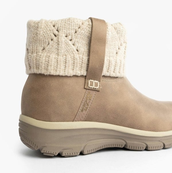 Skechers EASY GOING - COZY WEATHER 2 Womens Boots Taupe