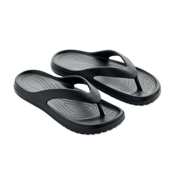 MidOcean Unisex Adult EVA Slippers - Black - 