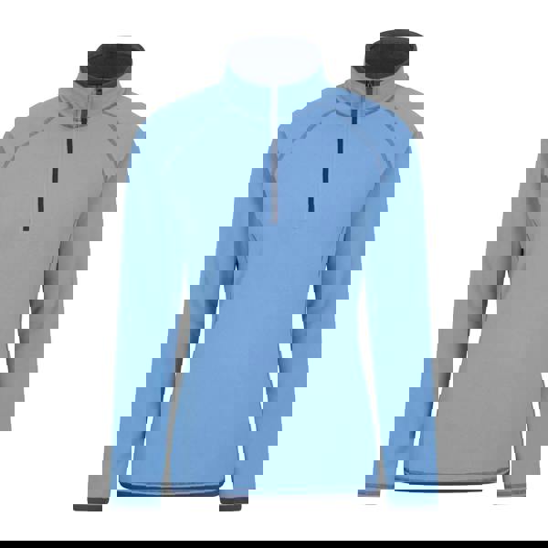 Mountain Warehouse Womens/Ladies Montana Half Zip Fleece Top - Dark Blue - 