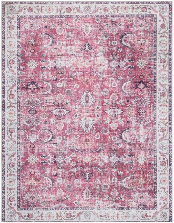 Ultra Soft Machine Washable Rug |Persian-Inspired |The Rugs