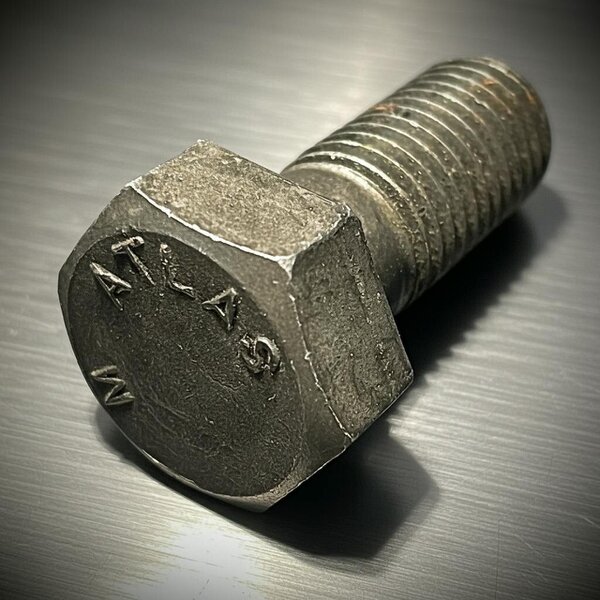 Fixaball M20 x 45mm Hex Bolt High Tensile 8.8 Self Colour DIN931