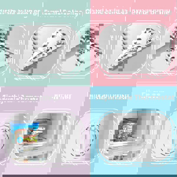 COMFEE RCU60WH2(E) 60L Under-Counter Freezer - White (Energy Class E)