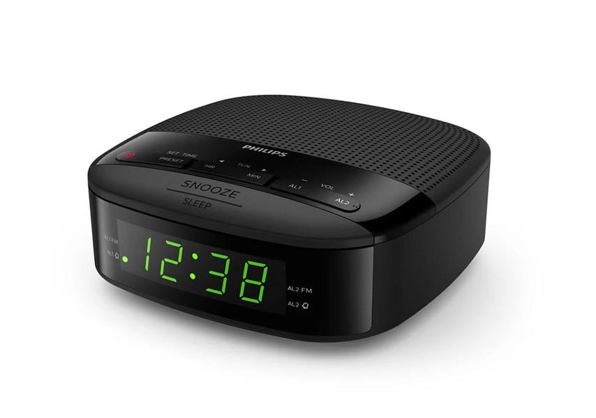 Philips TAR3205-12 Dual Alarm Clock FM Digital Radio - Minor Blemishes