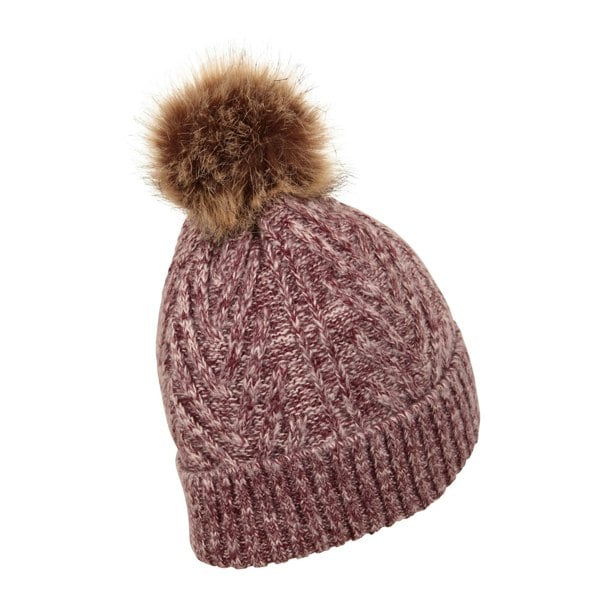 Mountain Warehouse Womens/Ladies Thinsulate Beanie - Burgundy