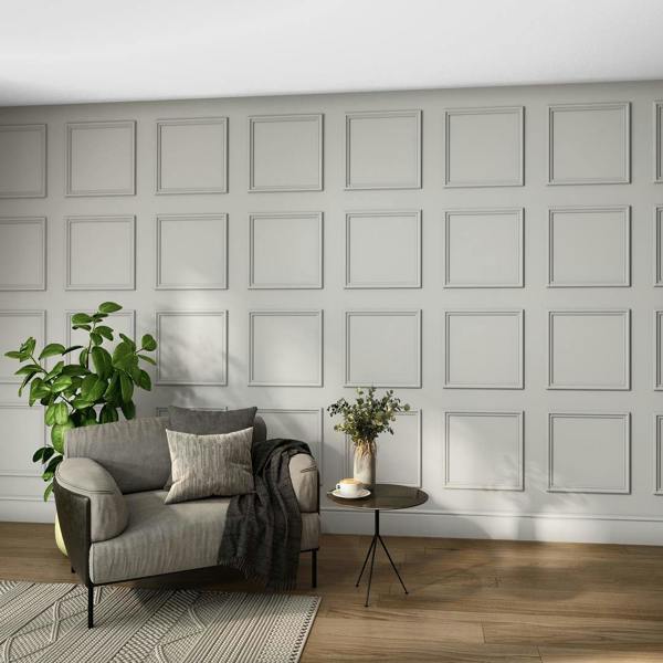 Cheshire Mouldings MWPKT1 Primed Wall Panel Kit (T) 35mm (W) 420mm (L) 420mm