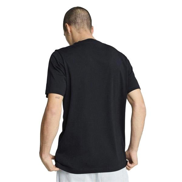 Puma Mens Small Logo Regular T-Shirt - Navy - 