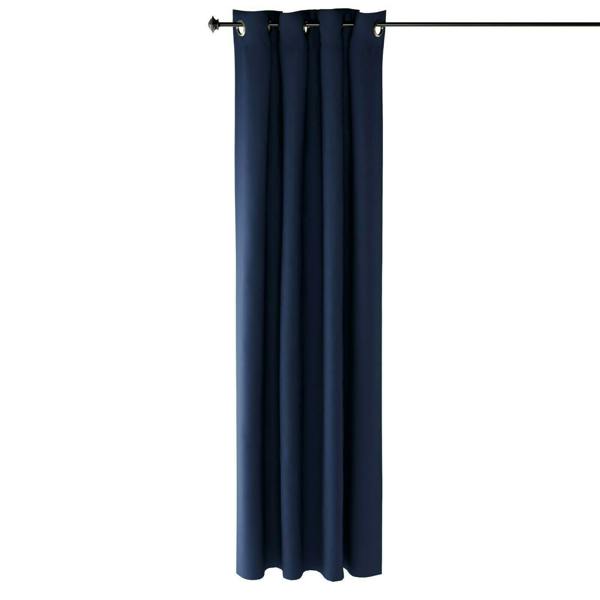 WALPLUS Collins Blackout Curtain 52x84 in. 1 Panel, Dark Blue | Modern Decorative Wall Art for Home Interior