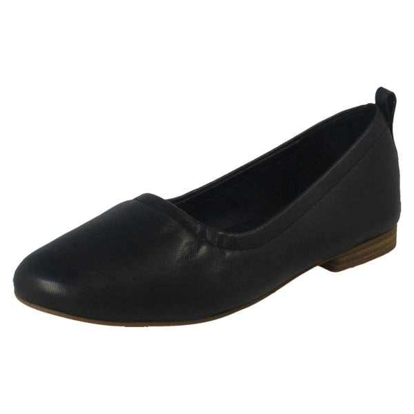 Clarks Ladies Clarks Ballerina Flat Smart Shoes Fawna Soft