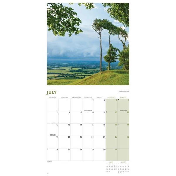 Sussex Calendar 2027, Wall Calendars, Month To View, Travel, Gift