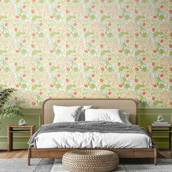 Hoopla Walls Seaweed Garden - Rose Pink 10m Wallpaper