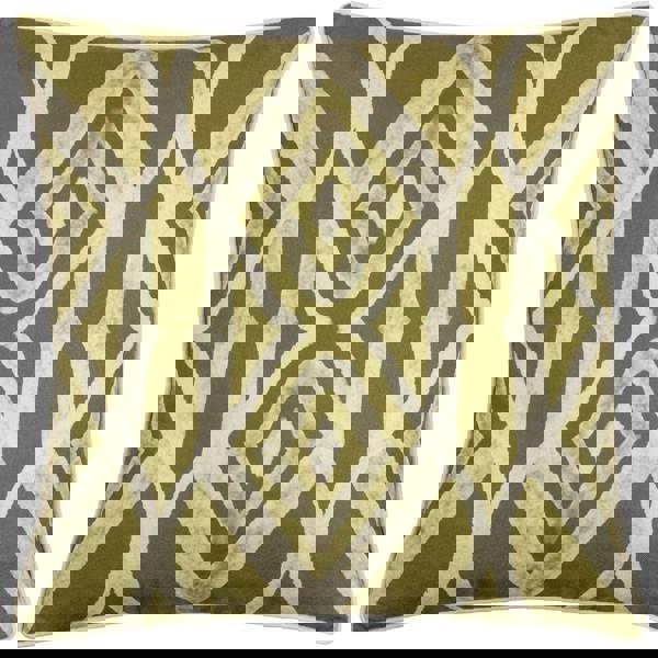 Wylder Cape Ikat Reversible Cushion Cover - Moss
