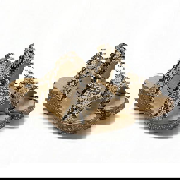 Rieker Rieker 628P9-20 Womens Ankle Strap Sandals Brown