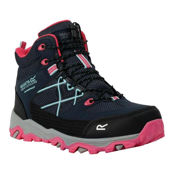 Regatta Childrens/Kids Samaris III Walking Boots - Navy/Pink Potion - 