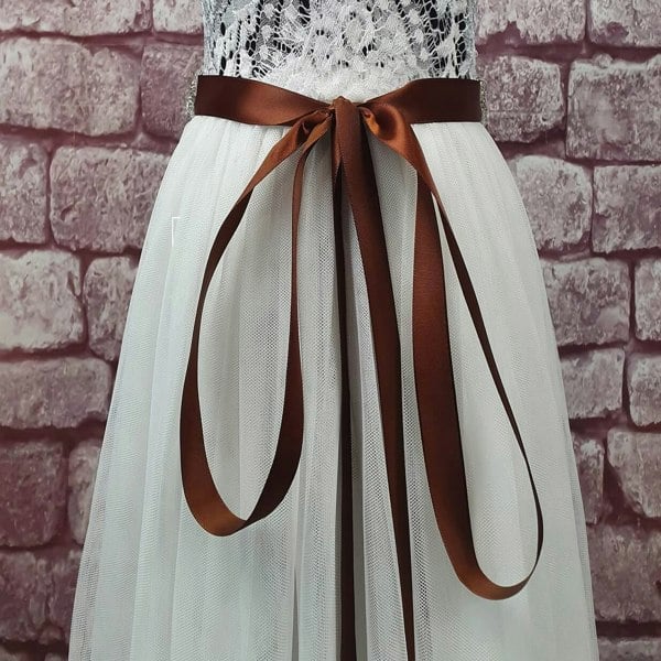 Chocolate Brown Sash