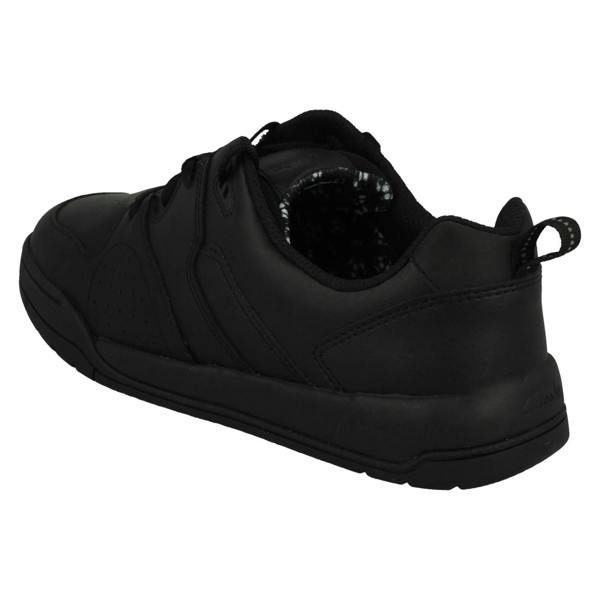 Clarks Boys Clarks Lace Up School Shoes Kick Step Y