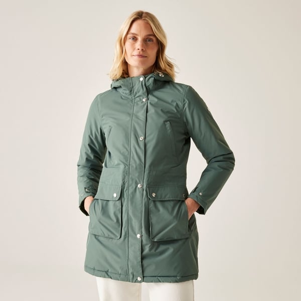 Regatta Women's Voltera Heated Waterproof Jacket - Dark Forest Green