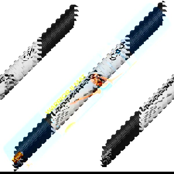 Fitness Mad 4mm Warrior II Yoga Mat - Dark Blue