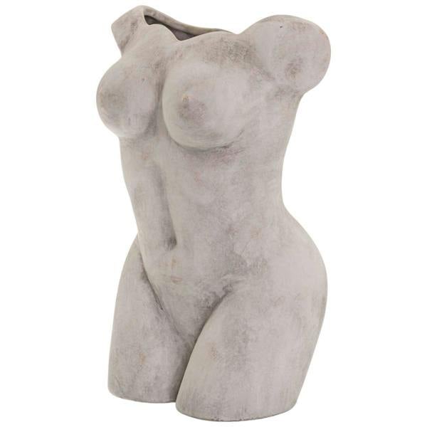 Hill Interiors Lady Vase - Stone - 