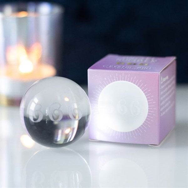 Serano 666 Angel Number Crystal Ball