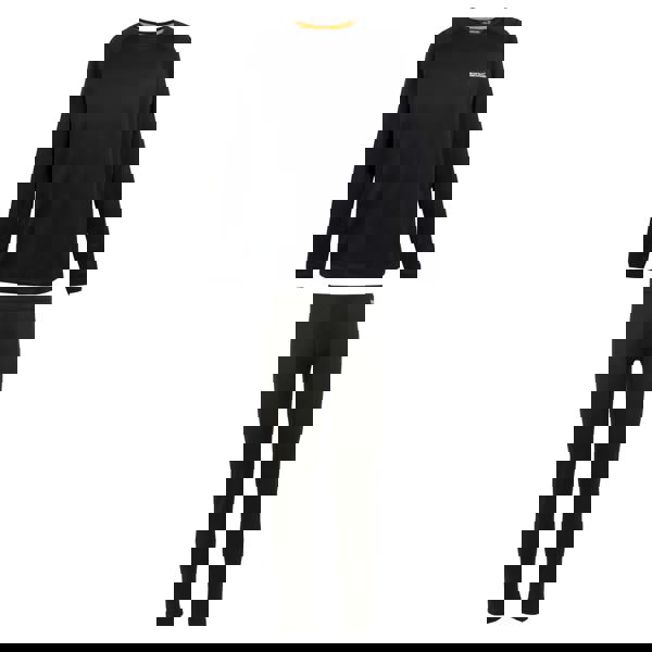 Regatta Mens Thermal Base Layer Set - Black - 