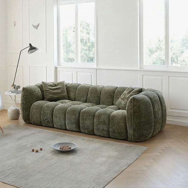 Winslow Pumpin Two Seater, Three Seater Sofa, Boucle-Weilai Concept-Weilai Concept