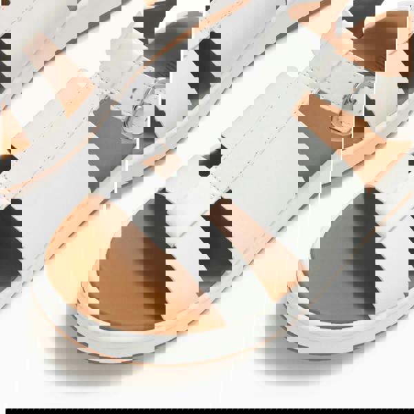 FitFlop FitFlop F-MODE LEATHER Womens Ankle Strap Sandals Urban White