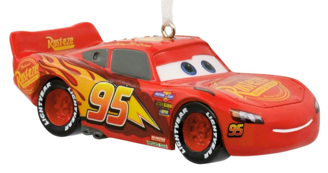 Disney Pixar Cars - Lightning McQueen Christmas Tree Ornament