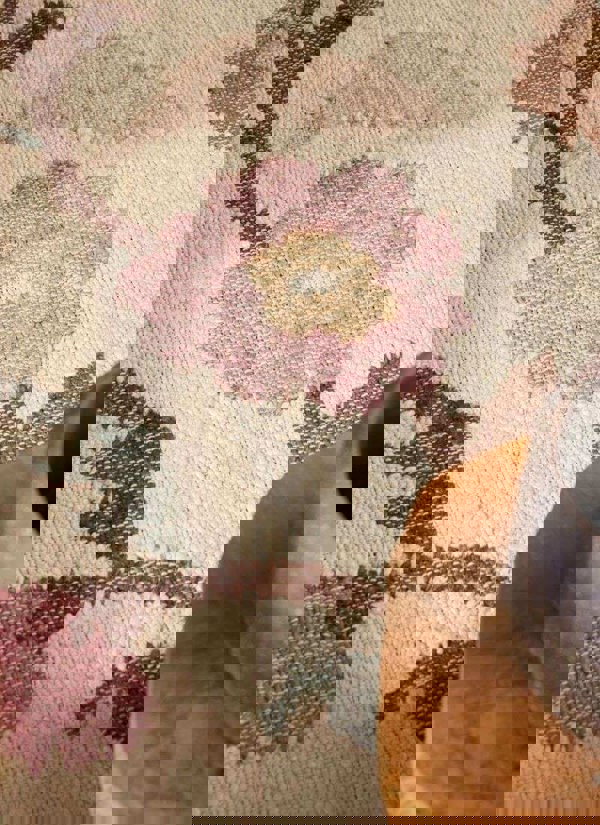 The Rugs Roya Afghan Kelim Rug Violette – Floral Design