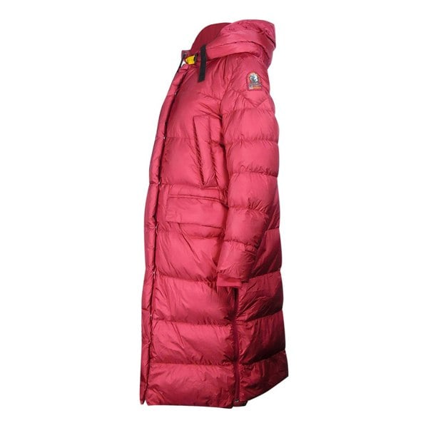 Parajumpers Mummy Red Long Hooded Down Jacket S