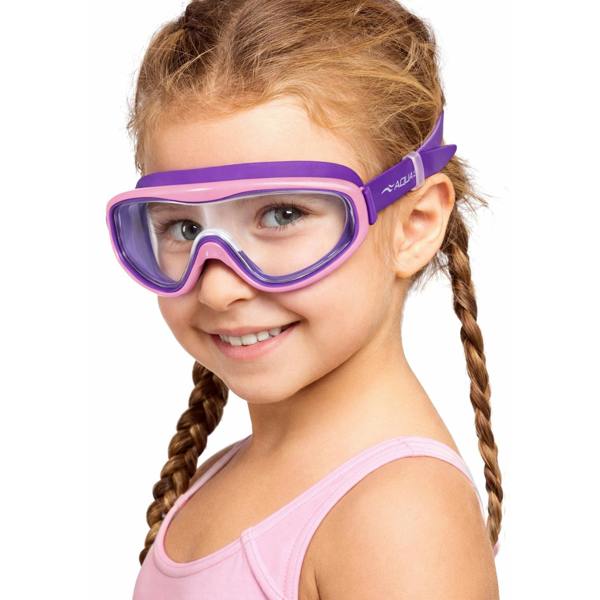 Aqua Speed Boys & Girls Anti Fog Adjustable Swim Mask for Age 5-9 with Panoramic View