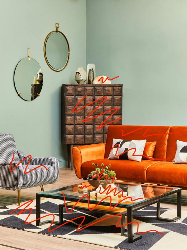 Interiors by Premier Matera Gold Wall Mirror With Ring