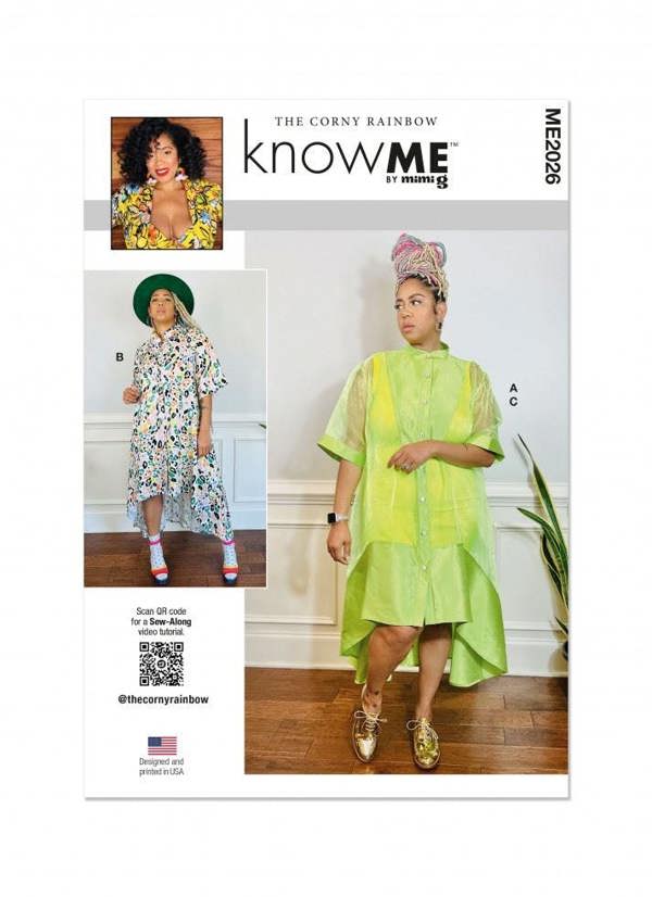 Know Me Sewing Pattern 2026, Dresses for Women, K5 (8-10-12-14-16) - Intermediate